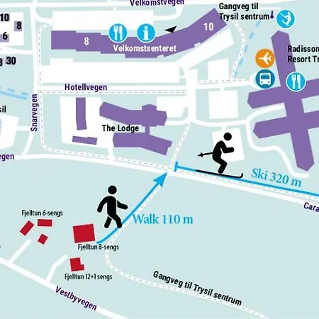 Fjelltun 12-sengs Дом отдыха